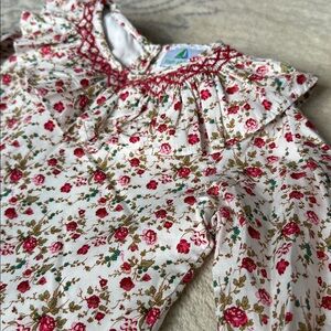 Fisch and Bry Floral Baby Romper